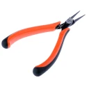 Bahco 4-Piece Round Nose Plier Set, 135mm Overall Length, 22mm Jaw, Dual Component Handle, High Alloy Steel, Phosphate 4530
