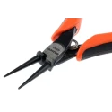 Bahco 4-Piece Round Nose Plier Set, 135mm Overall Length, 22mm Jaw, Dual Component Handle, High Alloy Steel, Phosphate 4530
