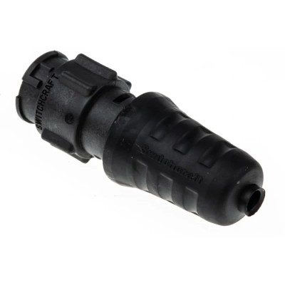 Switchcraft Circular Connector, 2 Contacts, In-Line Plug, Male, IP68/IP69K, 250V, 7.5A, Solder Termination, EN3L2MX