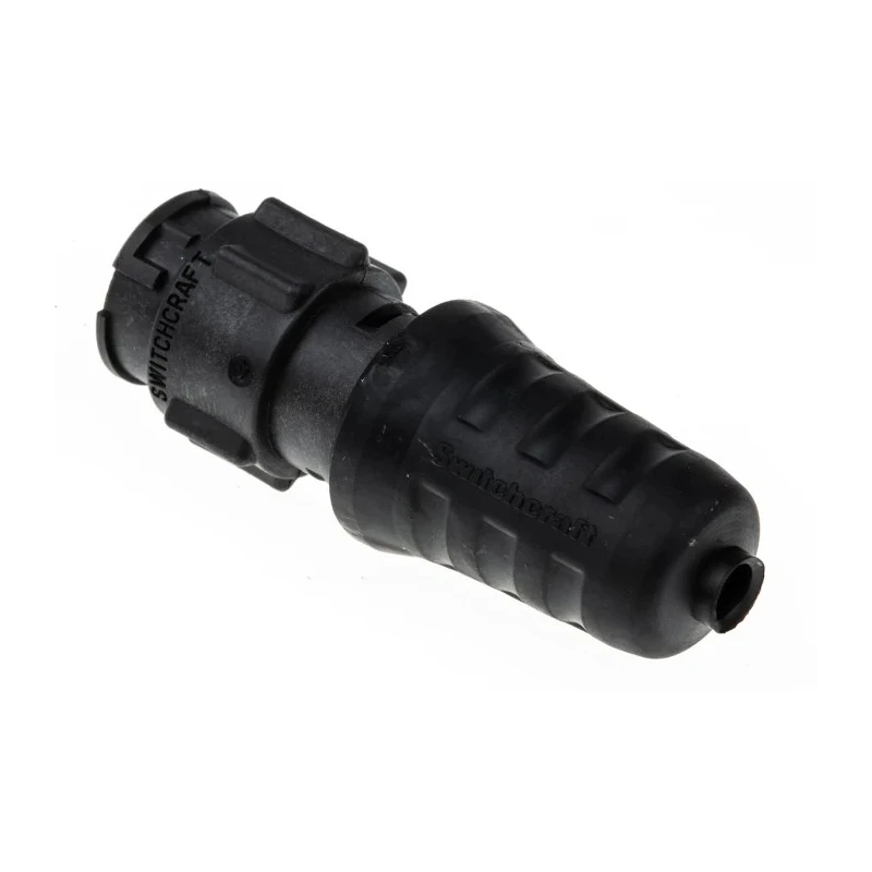 Switchcraft Circular Connector, 2 Contacts, In-Line Plug, Male, IP68/IP69K, 250V, 7.5A, Solder Termination, EN3L2MX
