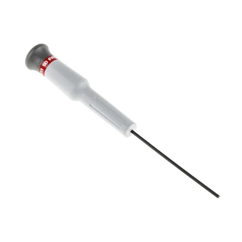 Facom Precision Screwdriver, 2 mm Tip, 75 mm Blade, 168 mm Overall 84E.2X75