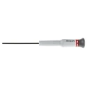 Facom Precision Screwdriver, 2 mm Tip, 75 mm Blade, 168 mm Overall 84E.2X75