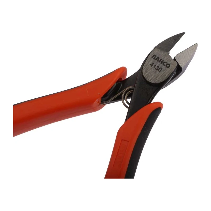 Bahco Flush Cable Cutter Micro Jaw 11mm Overall Length 120mm PVC Polypropylene Grip 1.5mm Cut Capacity 4130
