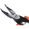 Bahco Long Nose Plier Bent Tip Snipe Nose, 130mm Overall Length, 23mm Jaw Width 4833