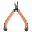 Bahco Long Nose Plier Bent Tip Snipe Nose, 130mm Overall Length, 23mm Jaw Width 4833