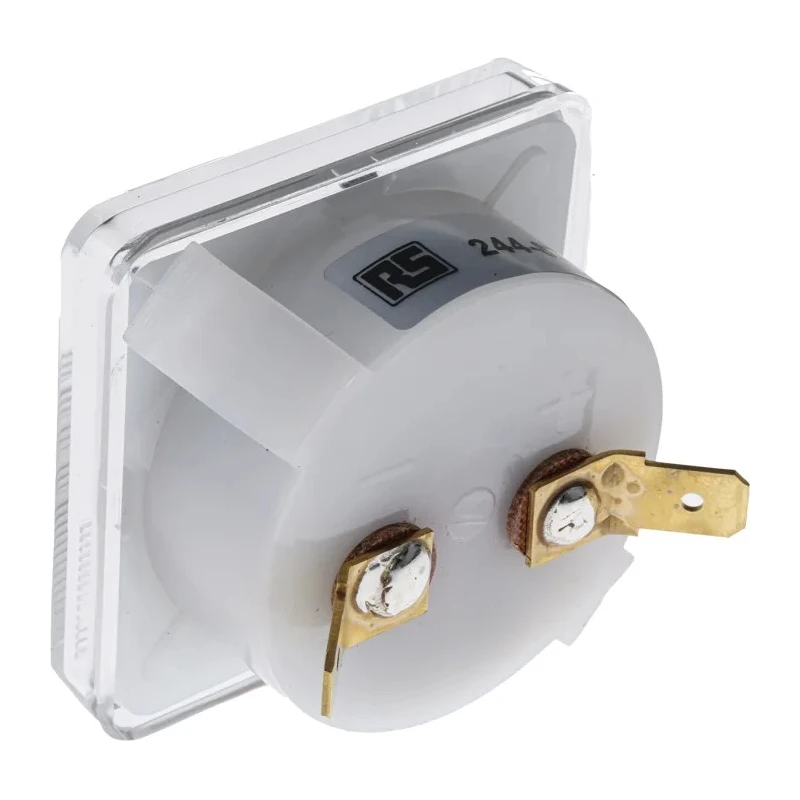 HOBUT Analogue Panel Ammeter 15 A DC, 48 mm x 48 mm, ±8 % Moving Iron F3PAM