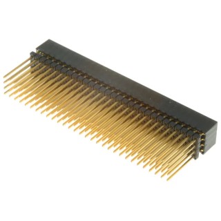 Samtec ESQT Series Straight Through Hole PCB Socket, 120 Contacts, 4 Row, 2 mm Pitch, 12A Current ESQT-130-02-G-Q-368