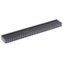 Samtec ESQ Series Straight Through Hole PCB Socket 64-Contact 2 Row 2.54 mm Pitch Solder ESQ13212GD