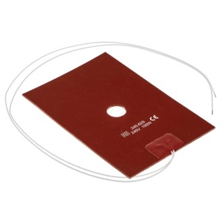 RS PRO Silicone Heater Mat 240 V ac 100 W Rectangle 150 mm x 100 mm 245-629