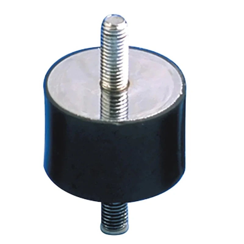 Paulstra Hutchinson Cylindrically Shaped M8 Anti Vibration Mount Radiaflex with 60 daN Compression 25.5 mm 521341