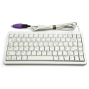 Cherry Wired PS2 USB Compact Keyboard QWERTY (UK) White G84-4100LCAGB-0