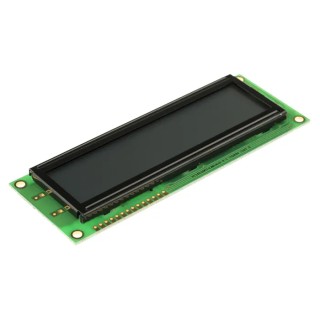 Powertip Alphanumeric LED LCD Monochrome Display 2 x 16 Characters Grey on Grey PC1602ARSL
