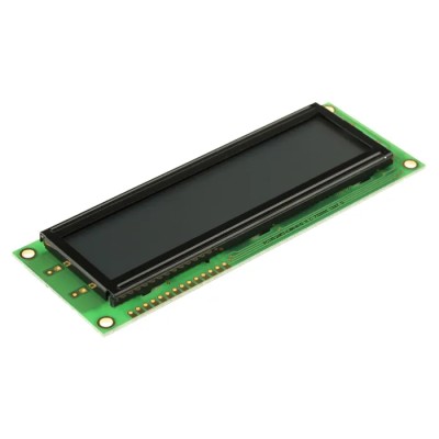 Powertip Alphanumeric LED LCD Monochrome Display 2 x 16 Characters Grey on Grey PC1602ARSL