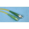 Amphenol Socapex Single Mode Fibre Optic Cable 125 μm Core Diameter 500 mm Length 954 3D5D 05,0 944 3D0
