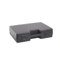 Gard Plasticases Rétro Plastic Transit Case, Polypropylene, Black, 374 mm x 123 mm x 518 mm 255-4717