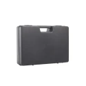 Gard Plasticases Rétro Plastic Transit Case, Polypropylene, Black, 374 mm x 123 mm x 518 mm 255-4717