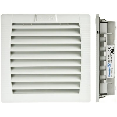 Pfannenberg 4th Generation Series Fabric Filter Thermoplastic Frame Fan Filter for 127 x 127 mm Fans 11920001055