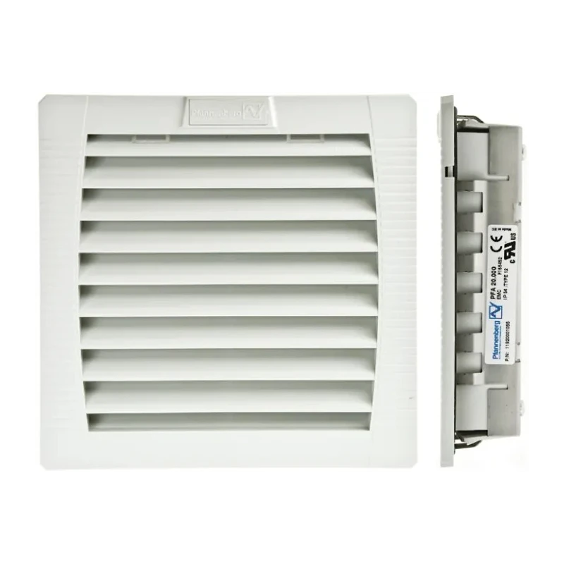 Pfannenberg 4th Generation Series Fabric Filter Thermoplastic Frame Fan Filter for 127 x 127 mm Fans 11920001055
