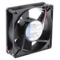 ebm-papst 5200 N Series Axial Fan, 24V DC, 17.5W, 730mA, 340m³/h, 4900rpm, IP68/IP54, 127mm Square Frame 5214N/2HH