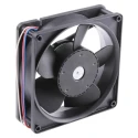 ebm-papst 5200 N Series Axial Fan, 24V DC, 17.5W, 730mA, 340m³/h, 4900rpm, IP68/IP54, 127mm Square Frame 5214N/2HH