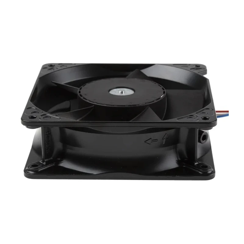 ebm-papst 4100 NH5 - S-Force Series Axial Fan 24V DC 45 W 1.875 A Max 390 m³/h IP68 IP54 119 mm 38 mm 4114N/2H5