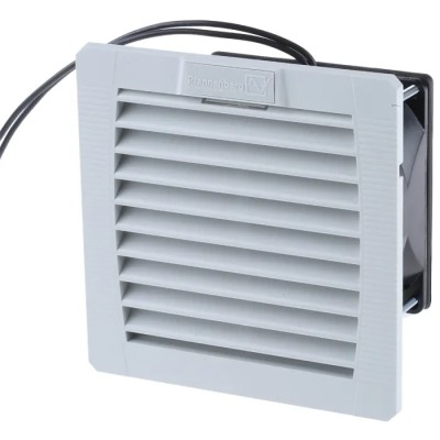 Pfannenberg PF 11.000 Series Filter Fan 115V AC 12W Input Power 14 m³/h Filtered Air Flow 24 m³/h Unimpeded Air Flow IP54