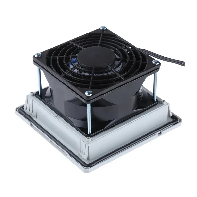 Pfannenberg PF 11.000 Series Filter Fan 115V AC 12W Input Power 14 m³/h Filtered Air Flow 24 m³/h Unimpeded Air Flow IP54