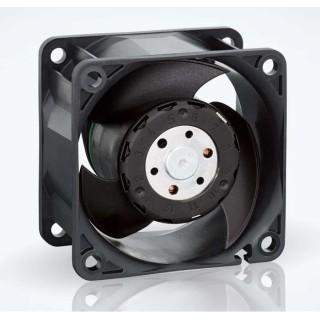 ebm-papst 600 J Series Ball Bearing Axial Fan 24V DC, 7.7W, 70 m³/h Airflow, 11700 RPM, IP20 