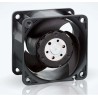 ebm-papst 600 J Series Ball Bearing Axial Fan 24V DC, 7.7W, 70 m³/h Airflow, 11700 RPM, IP20