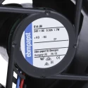 ebm-papst 600 J Series Ball Bearing Axial Fan 24V DC, 7.7W, 70 m³/h Airflow, 11700 RPM, IP20 