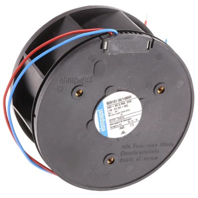 ebm-papst Centrifugal Fan RER101-36/14NHH 24V DC 190m³/h PWM Ball Bearing 5900rpm 101mm x 101mm x 51.7mm