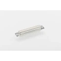 Amphenol Communications Solutions D 37 Way Straight 2.76 mm Pitch Through Hole D-Sub Connector Female DC37S364TLF