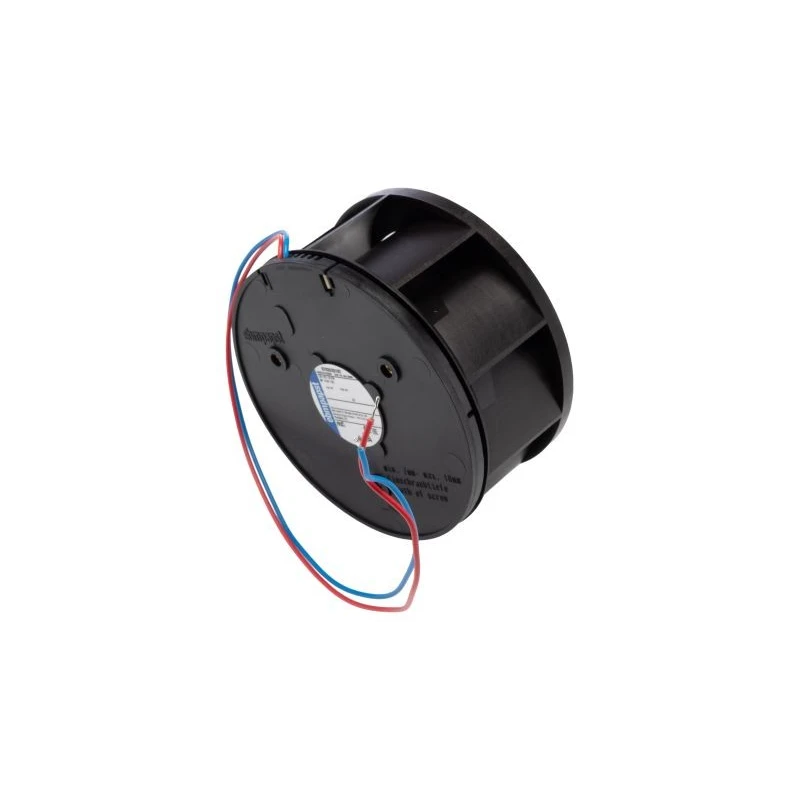ebm-papst RER 101 N Series Centrifugal Fan 12V DC, 190 m³/h Airflow, Ball Bearing, PWM Control RER101-36/12NHH