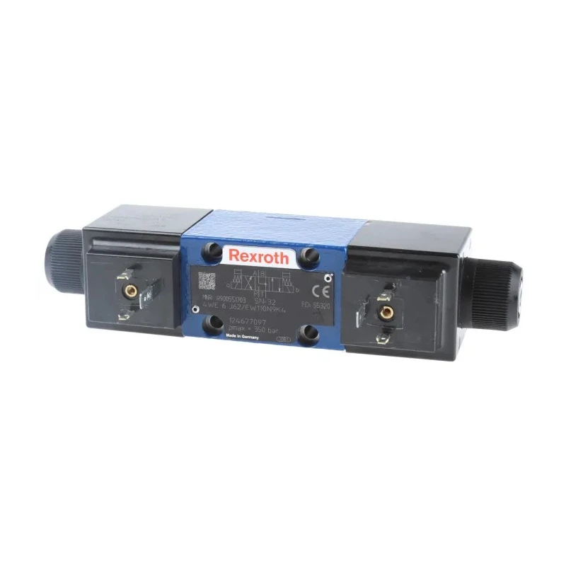 Bosch Rexroth Hydraulic Directional Spool Valve Type J 230V, 2 Positions, 4 Ports, 60L/min Flow R900551703