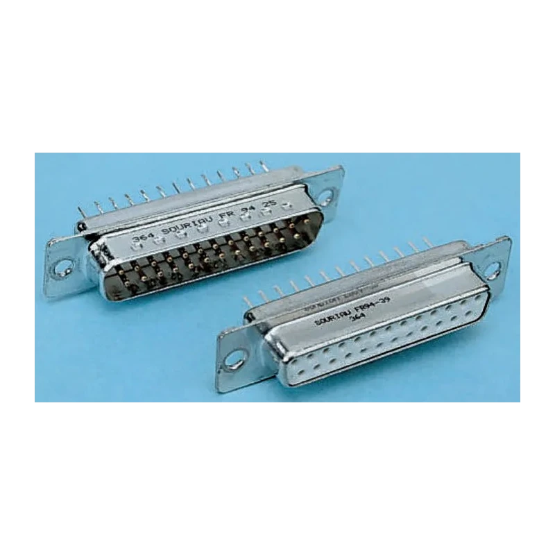 Amphenol Communications Solutions D-Sub Connector DA15P364TXLF 15 Way Straight 2.74 mm Pitch Through Hole Male