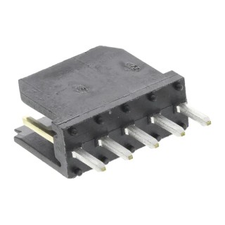 Amphenol Communications Solutions Dubox Series Straight Through Hole PCB Header 5 Contact 2.54 mm Pitch 1 Row 76384-305LF