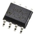 STMicroelectronics 2-Element Bi-Directional TVS Diode Array 500 W Peak Pulse Power 8-Pin SOIC USB6B1RL