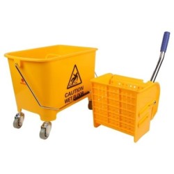 yellow-plastic-wringer-mopping-trolley-1