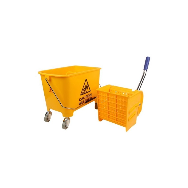 yellow-plastic-wringer-mopping-trolley-1