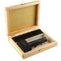 Ideal 3.2 mm 113 Piece Engraving Punch Set with Hand Holder, Handling Tweezers, 100 Alpha-Numeric Characters, 12 251-716