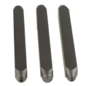 RS PRO 3 mm Engraving Punch Set, 9 Piece, 61 mm Punch Length, 6 mm Punch Width 251-772