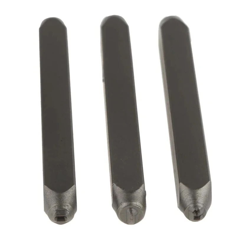 RS PRO 3 mm Engraving Punch Set, 9 Piece, 61 mm Punch Length, 6 mm Punch Width 251-772