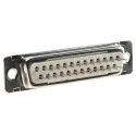 Amphenol Communications Solutions D-Sub Connector Female 25 Way Straight 2.76 mm Pitch Through Hole DB25S364TLF