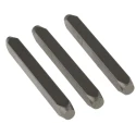 RS PRO 3 mm Engraving Punch Set, 9 Piece, 61 mm Punch Length, 6 mm Punch Width 251-772