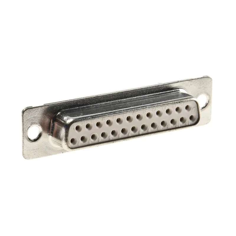 Amphenol Communications Solutions D-Sub Connector Female 25 Way Straight 2.76 mm Pitch Through Hole DB25S364TLF