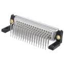 Amphenol Communications Solutions D-Sub Connector Female 50 Way Right Angle 2.76 mm Pitch Through Hole DD50S564TLF