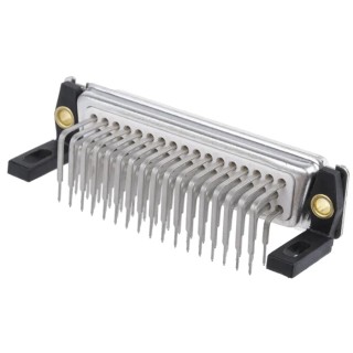 Amphenol Communications Solutions D-Sub Connector Female 50 Way Right Angle 2.76 mm Pitch Through Hole DD50S564TLF