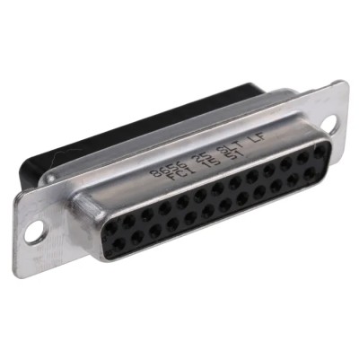 Amphenol Communications Solutions 25 Way Straight Cable D-Sub Connector Female 2.76 mm Pitch 865625SLTLF