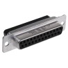 Amphenol Communications Solutions 25 Way Straight Cable D-Sub Connector Female 2.76 mm Pitch 865625SLTLF