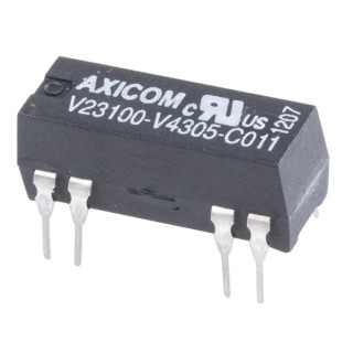 TE Connectivity PCB Reed Relay 5V DC Coil, SPDT Contact Configuration, 175V DC Max, 200 Ω Coil Resistance 2-1393763-3